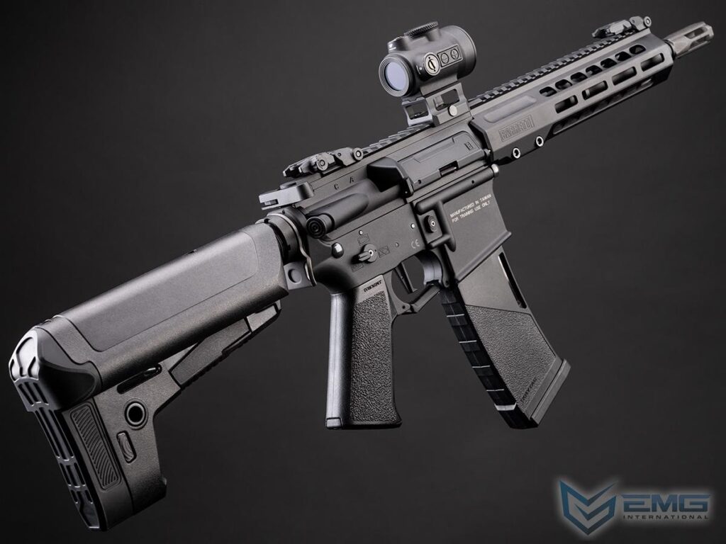 Réplica REC7 Mk3 EMG KRYTAC BARRET para Airsoft (SBR / 350 FPS) - Imagen 2