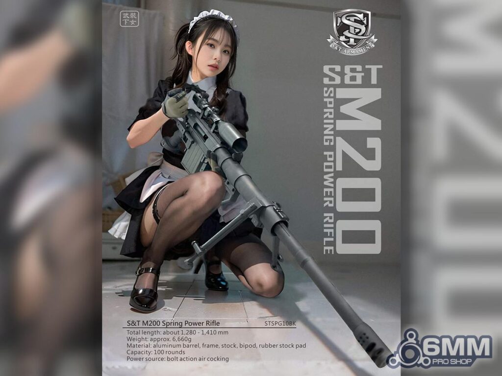 Sniper Personalizado M200 Intervention CheyTac con Cerrojo y Licencia oficial - Imagen 4