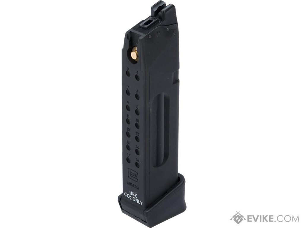 Cargador de 23 BBs para GLOCK 17 G17 Elite Force para Airsoft (Tipo: CO2) - Imagen 2