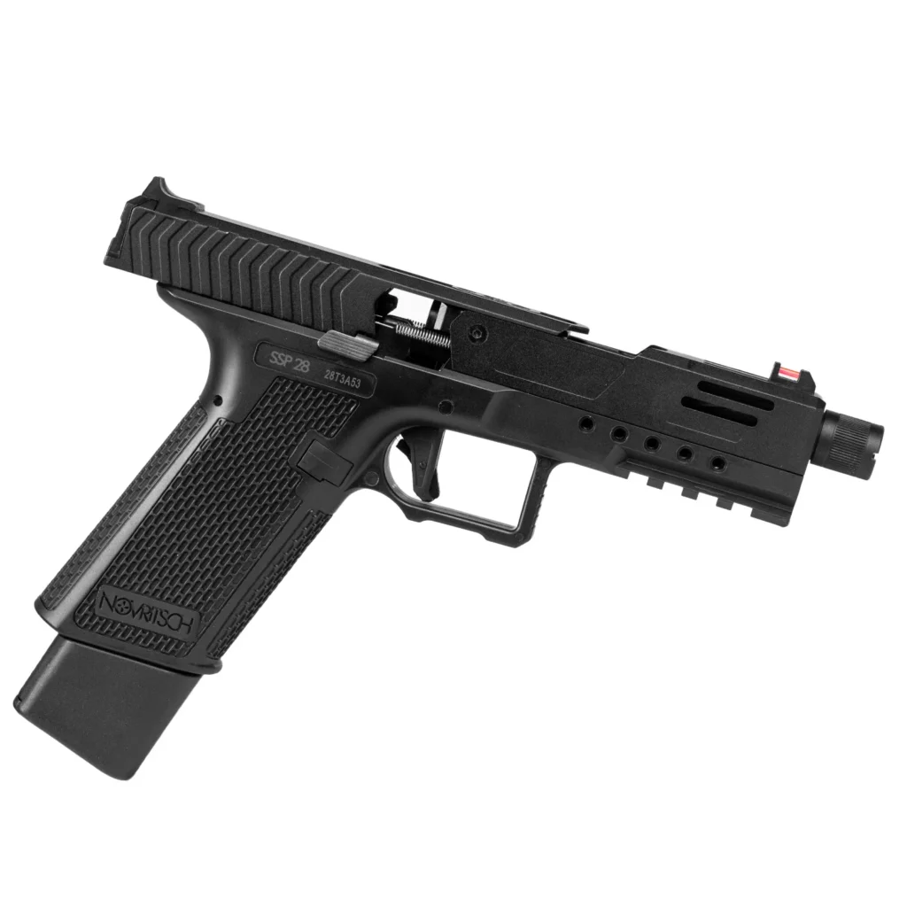 Pistola Novritsch SSP28 "Split-Slide" con Retroceso para Airsoft (Cargador: Gas) - Imagen 2