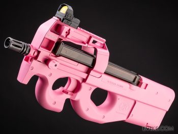 P90 FN Herstal de CYMA con Gearbox de Metal para Airsoft / AEG (Color: Rosa) - Imagen 4