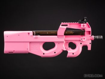 P90 FN Herstal de CYMA con Gearbox de Metal para Airsoft / AEG (Color: Rosa) - Imagen 3