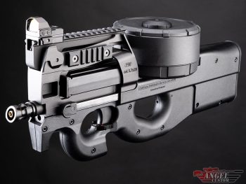 Cargador de Tambor Eléctrico Angel Custom “Zaku” de 3000 BBs para P90 - Imagen 4