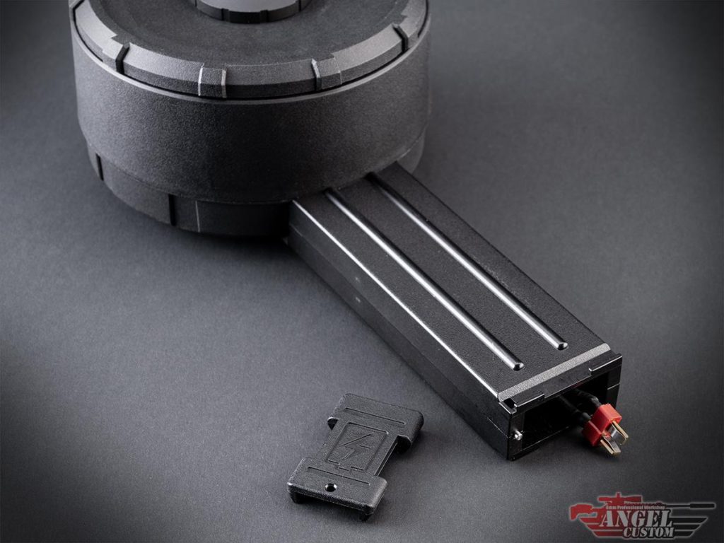 Cargador de Tambor Eléctrico Angel Custom “Zaku” de 3000 BBs para P90 - Imagen 6