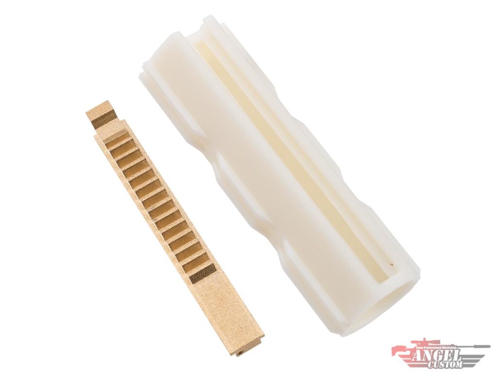 Pistón de AEG Angel Custom "KRATOS" con Dientes de Acero Ultra Resistente (Modelo: KRATOS II) - Imagen 4