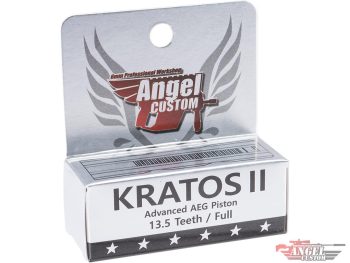 Pistón de AEG Angel Custom "KRATOS" con Dientes de Acero Ultra Resistente (Modelo: KRATOS II) - Imagen 6