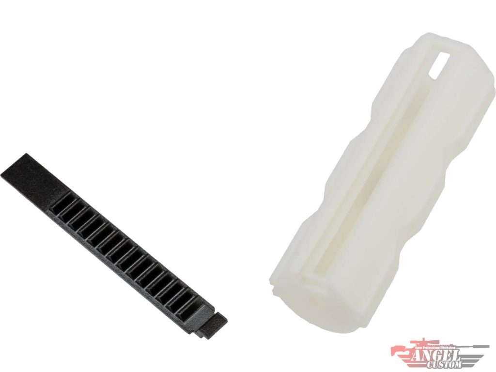 Pistón de AEG Angel Custom "KRATOS" con Dientes de Acero Ultra Resistente (Modelo: Estándar) - Imagen 4