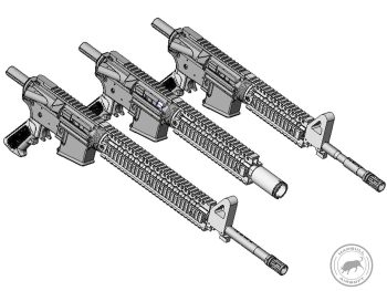 Sistema de Riel Omega Madbull con Licencia Daniel Defense para AEG de Airsoft (Dark Earth / 7") - Imagen 9
