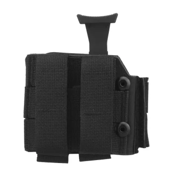 Funda Universal Molle con Liberador de Pulgar / Nailon Cordura® Ultra Durable (Color: Negro) - Imagen 3