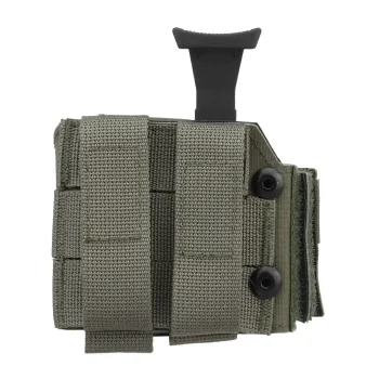 Funda Universal Molle con Liberador de Pulgar / Nailon Cordura® Ultra Durable (Color: Verde) - Imagen 4