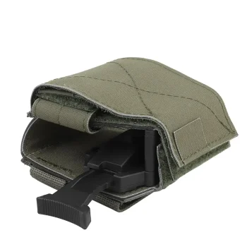 Funda Universal Molle con Liberador de Pulgar / Nailon Cordura® Ultra Durable (Color: Verde) - Imagen 5