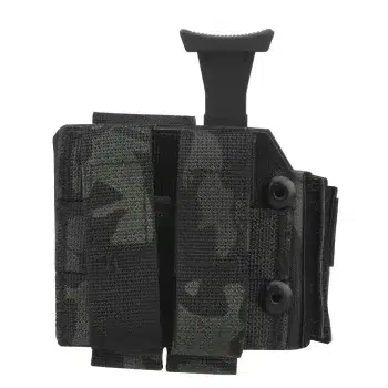 Funda Universal Molle con Liberador de Pulgar / Nailon Cordura® Ultra Durable (Color: Multicam Black) - Imagen 3