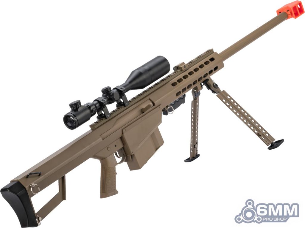 Réplica Sniper M82A1 6mmProShop Barret con Acción por Cerrojo - Imagen 2