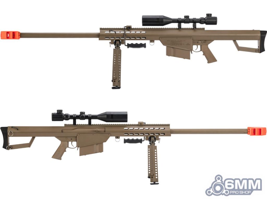 Réplica Sniper M82A1 6mmProShop Barret con Acción por Cerrojo - Imagen 3