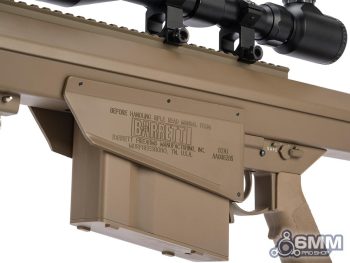 Réplica Sniper M82A1 6mmProShop Barret con Acción por Cerrojo - Imagen 4