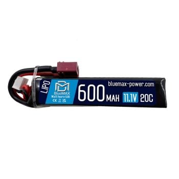 Batería LiPo BlueMAX 11.1 V 600 mAh 20 C tipo Stick PDW