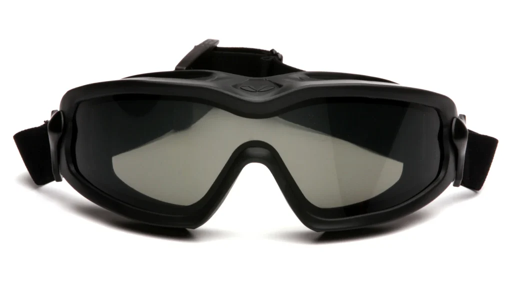 Goggles Antifog con Correa V2G Plus® de Pyramex (Lente: Gris) - Imagen 2