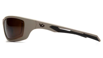 Lentes Tácticos Balísticos Howitzer® de Venture Gear Tactical con Antifog (Marco: Tan; Lente: Bronze) - Imagen 3