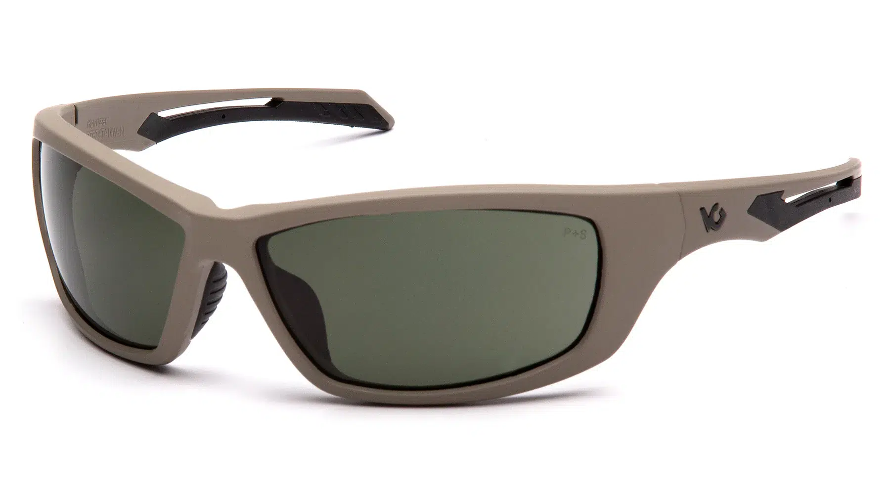 VGST1322T_34F_1800x1800 Lentes Tácticos Balísticos Howitzer® de Venture Gear Tactical con Antifog (Marco: Tan; Lente: Forest Gray) - Imagen 1