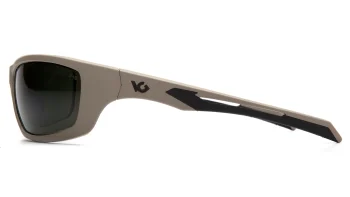 Lentes Tácticos Balísticos Howitzer® de Venture Gear Tactical con Antifog (Marco: Tan; Lente: Forest Gray) - Imagen 3