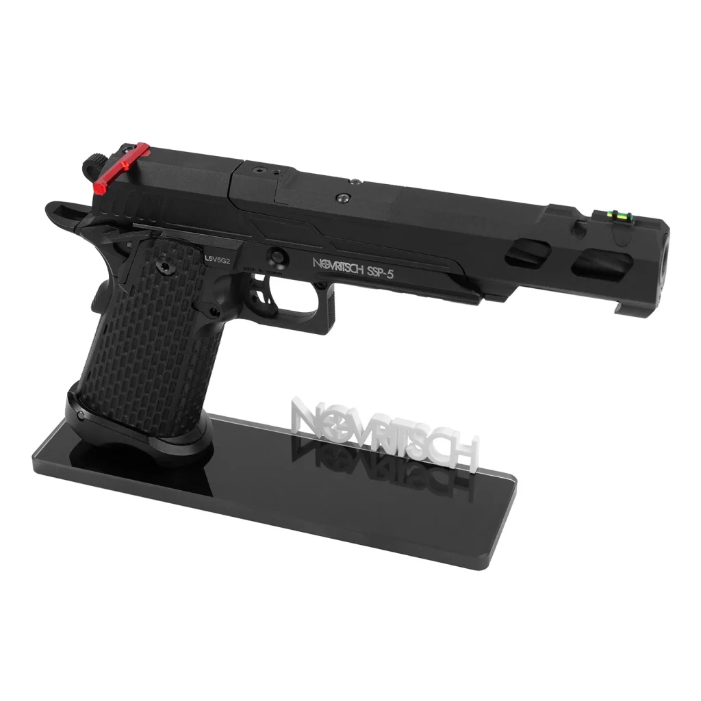 Manija/Palanca de Carga Rápida para Novritsch SSP5 (Para Diestros, Color: Plata) - Imagen 2