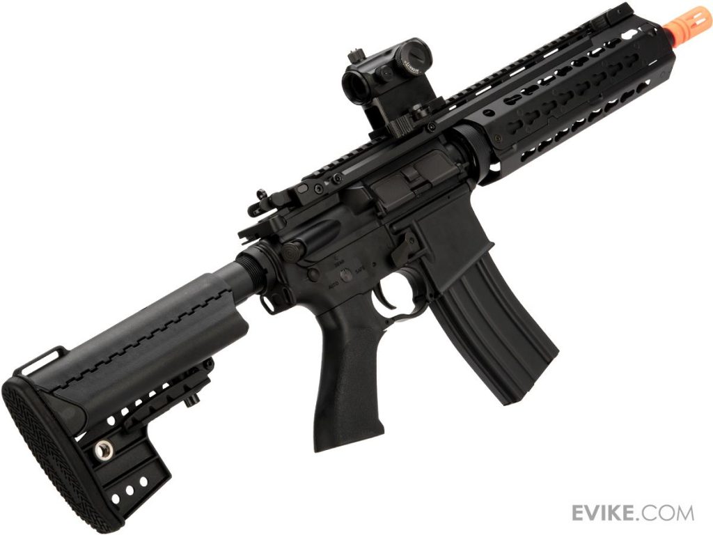 Réplica M4 AEG Full Metal CYMA Sport KeyMod-S (Color: Negro / Cañón 10.5" / RIS 9.5") - Imagen 2