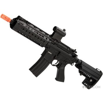 Réplica M4 AEG Full Metal CYMA Sport KeyMod-S - Negro / Cañón 10.5″ / RIS 9.5″