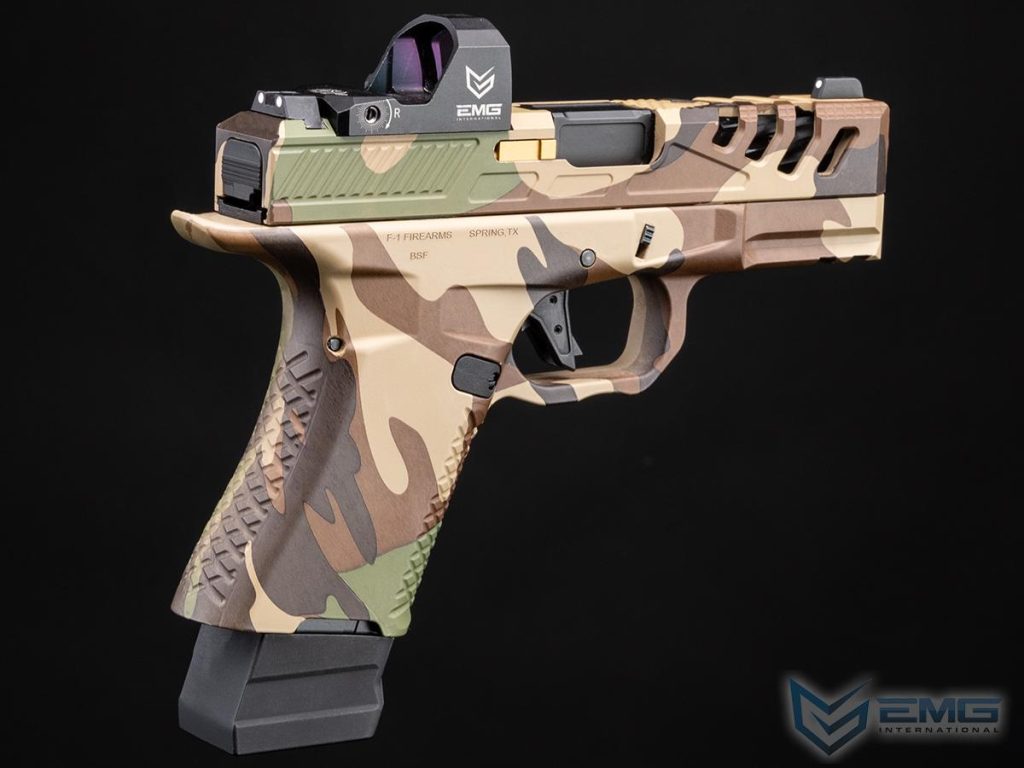 Réplica BSF-19 EMG con Licencia F1 con Retroceso (Color: Woodland / CO2) - Imagen 2