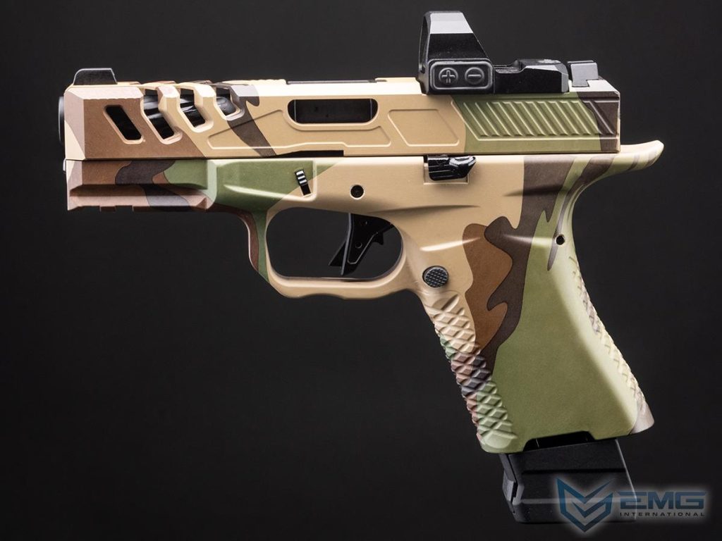 Réplica BSF-19 EMG con Licencia F1 con Retroceso (Color: Woodland / CO2) - Imagen 3