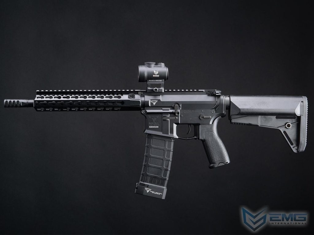Réplica TR-1 M4E1 Ultraligera EMG TTI para Airsoft (10” / Keymod) - Imagen 3