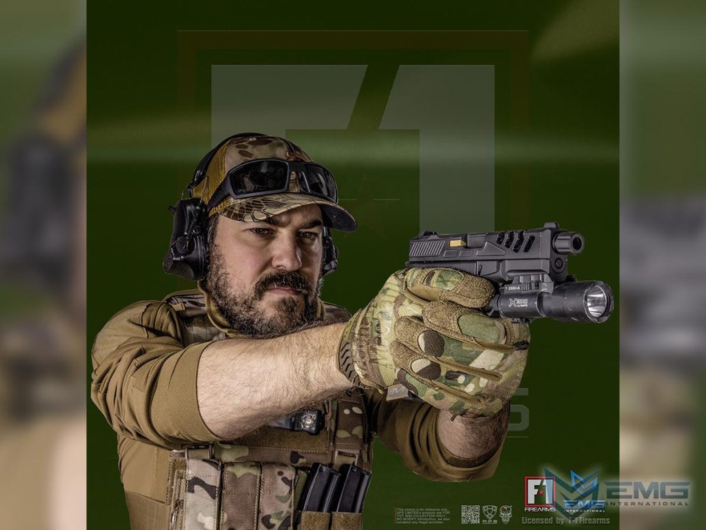 Réplica BSF-19 EMG con Licencia F1 con Retroceso (Color: Woodland / CO2) - Imagen 6