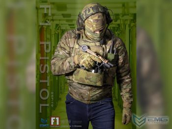 Réplica BSF-19 EMG con Licencia F1 con Retroceso (Color: Woodland / CO2) - Imagen 9