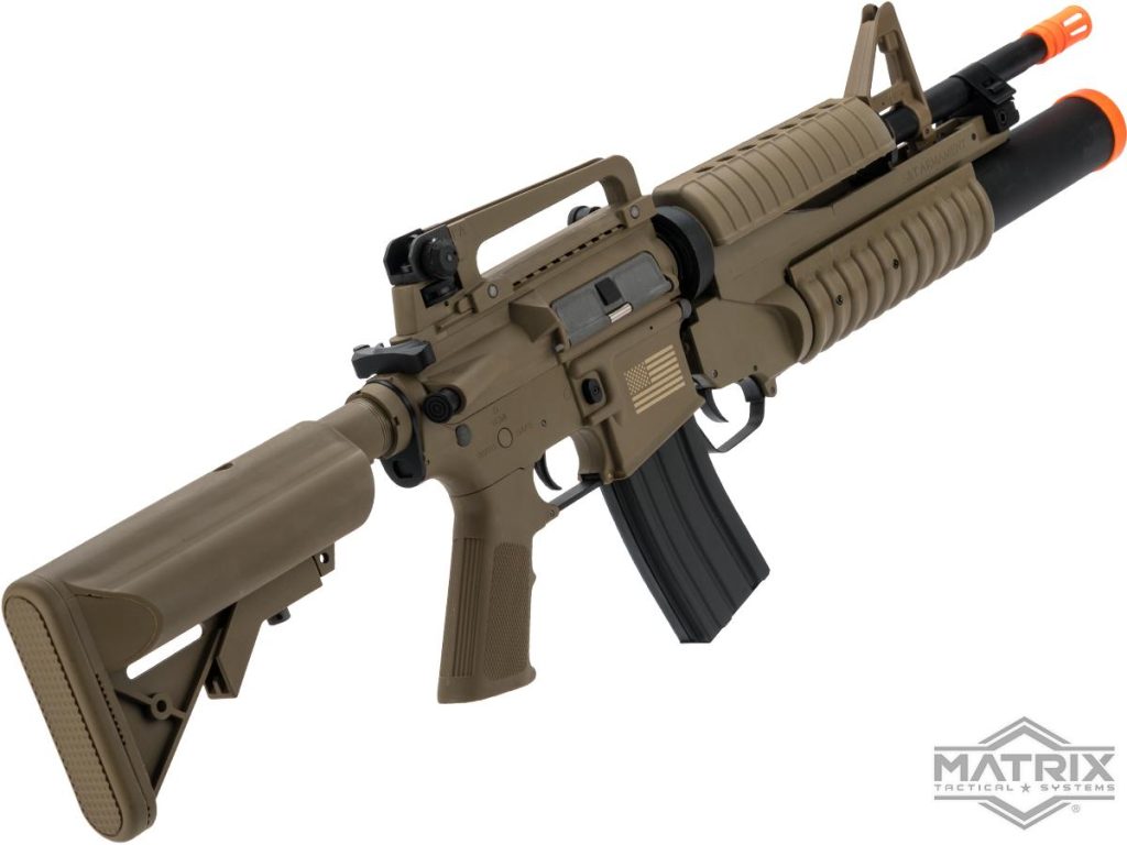 Réplica M4A1 Matrix / S&T Sportsline con M203 y Gearbox G3 Micro-Switch - Imagen 2