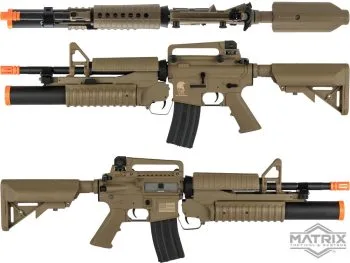 Réplica M4A1 Matrix / S&T Sportsline con M203 y Gearbox G3 Micro-Switch - Imagen 3