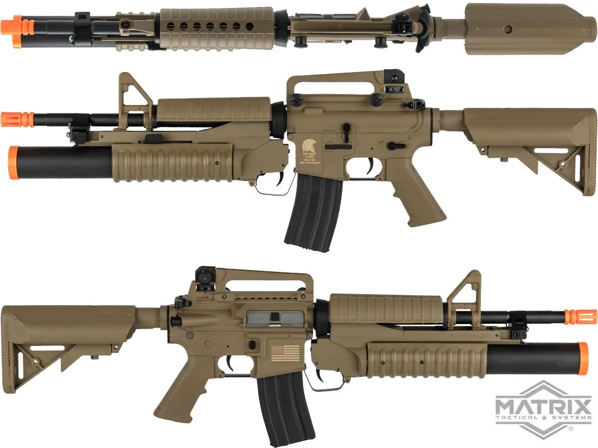 Réplica M4A1 Matrix / S&T Sportsline con M203 y Gearbox G3 Micro-Switch - Imagen 3