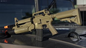 Réplica M4A1 Matrix / S&T Sportsline con M203 y Gearbox G3 Micro-Switch - Imagen 4