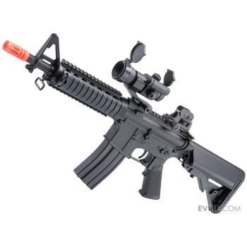 Réplica Colt M4 CQB-R SOPMOD con Gearbox Metálico, LiPo Ready para Airsoft / AEG - Negro