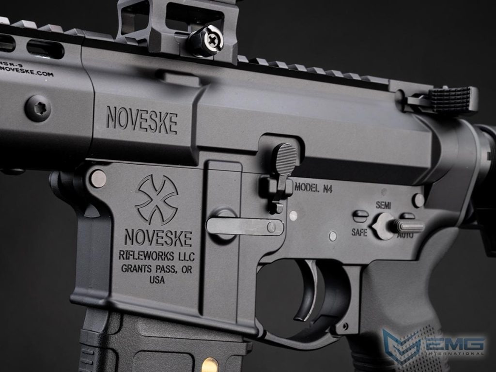 Réplica de Gas N4 MWS Gen 3 con Retroceso EMG Helios Noveske de Double Eagle (Color: Negro) - Imagen 5