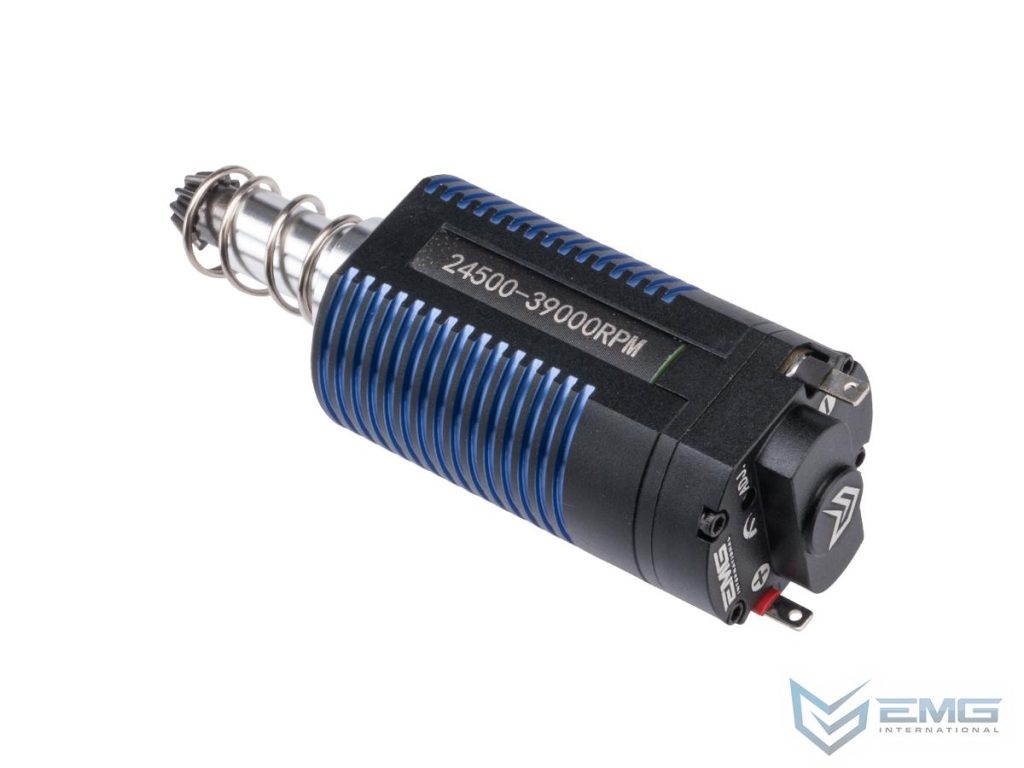 Motor Brushless Ajustable "Hurricane" de EMG (Tipo: Largo, RPM: 24-39k) - Imagen 2