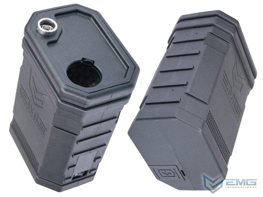 Cargador de BBs Eléctrico "Autobot" de EMG para 1400 BBs (Color: Negro) - Imagen 9