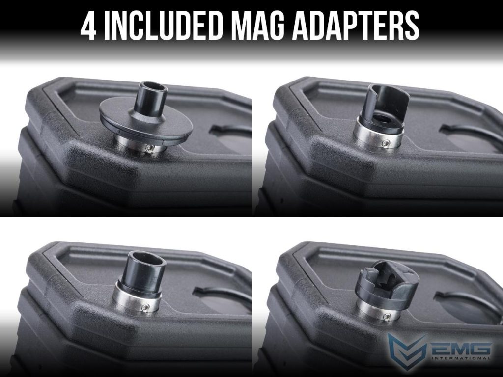 Cargador de BBs Eléctrico "Autobot" de EMG para 1400 BBs (Color: Negro) - Imagen 5