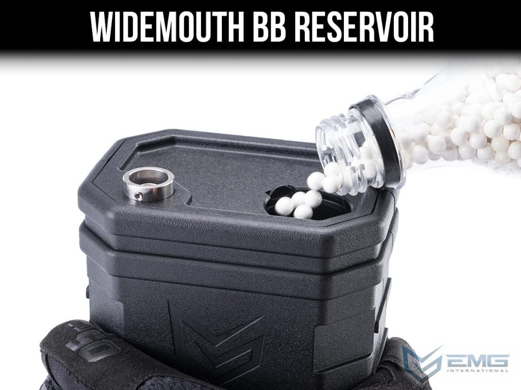 Cargador de BBs Eléctrico "Autobot" de EMG para 1400 BBs (Color: Negro) - Imagen 8