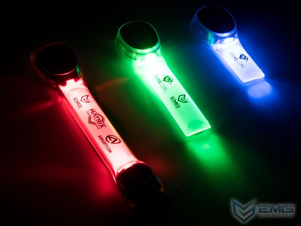 Luz Roja LED IFF con Velcro EMG (Tamaño: Chica, Color: Rojo) - Imagen 5