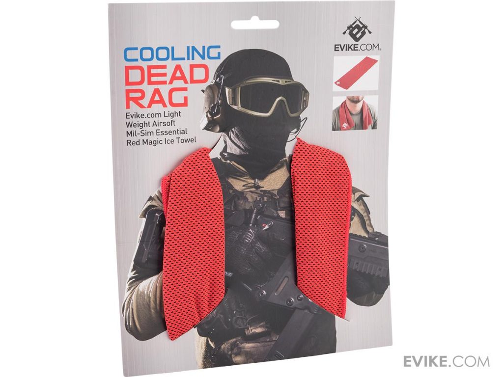 Trapo Rojo "Dead Rag" Milsim Ligero de Evike para Airsoft (Tipo: Magic Ice Cooling Towel) - Imagen 4