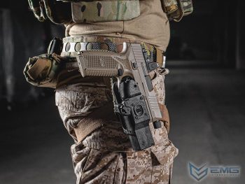 Secundaria GBB EMG FN 509 de Gas con Retroceso para Airsoft (Flat Dark Earth) - Imagen 8