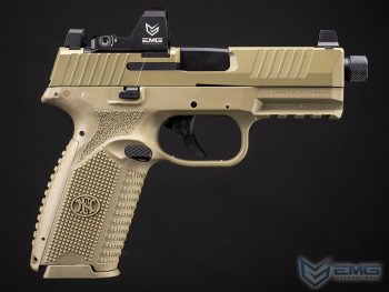 Secundaria GBB EMG FN 509 de Gas con Retroceso para Airsoft (Flat Dark Earth) - Imagen 4