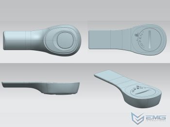 Luz Roja LED IFF con Velcro EMG (Tamaño: Chica, Color: Rojo) - Imagen 3