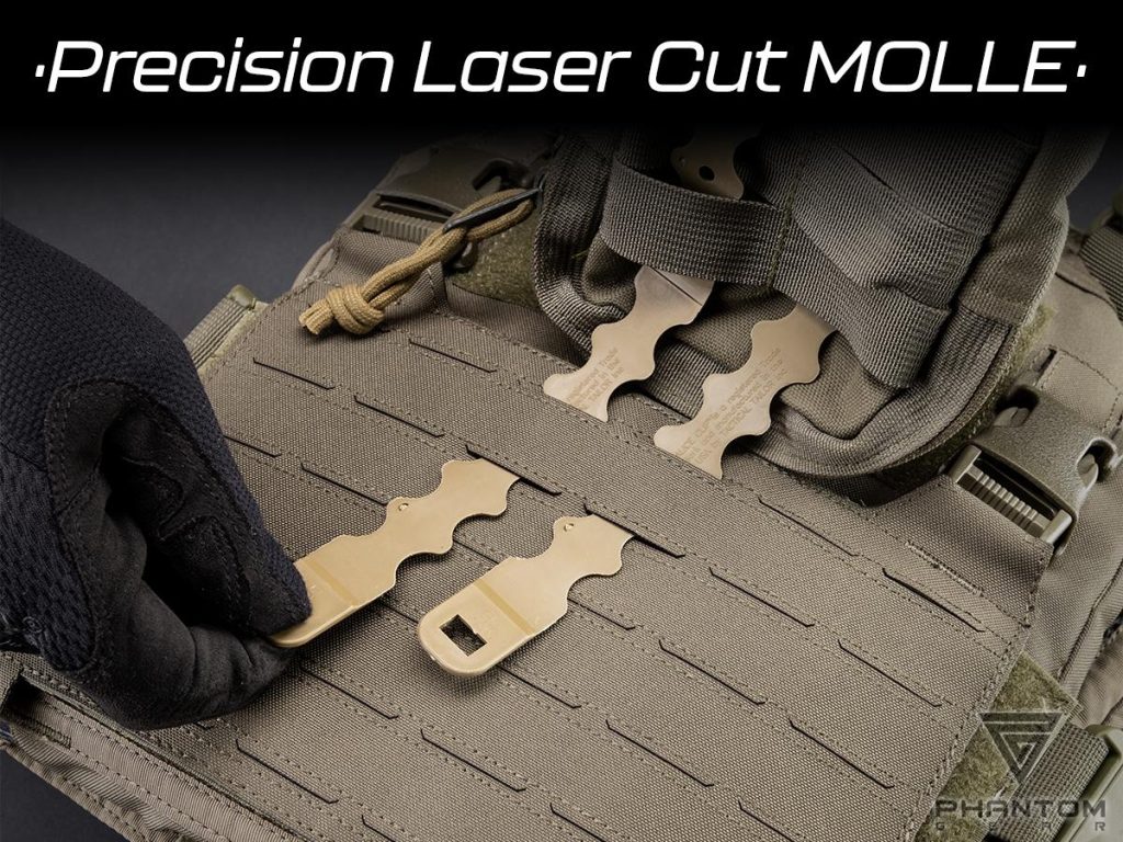 Portaplacas con Sistema de Hebillas Magnéticas QD “Polarity” de Phantom Gear® (Color: Multicam Black) - Imagen 8