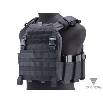 Portaplacas “Wraith” T3 de Phantom Gear® - Negro