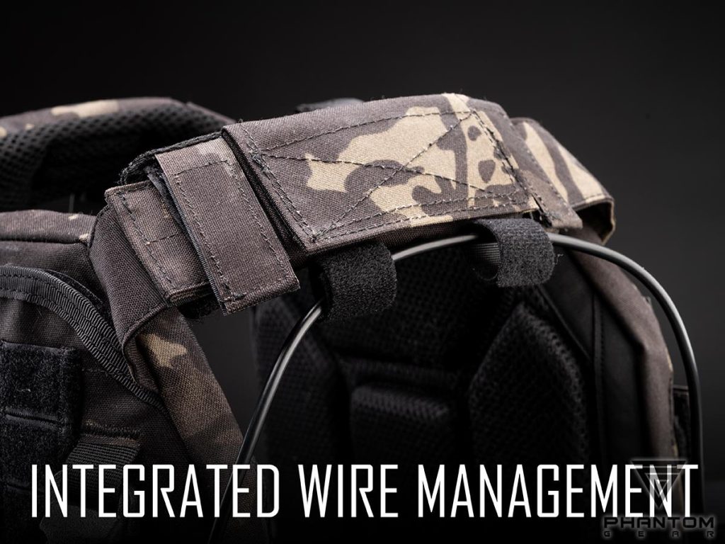 Portaplacas “Wraith” T3 de Phantom Gear® (Color: Multicam Black, Talla: Mediano) - Imagen 6